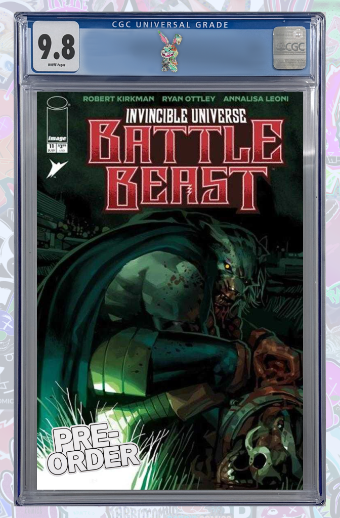 Invincible Universe Battle Beast #11 Cover F 1:100 Ratio Lorenzo De Felici CGC 9.8 | PREORDER