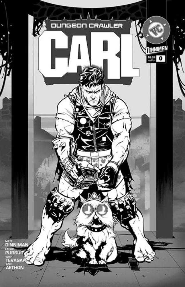 Dungeon Crawler Carl Special Edition #0 Cover B Nathan Gooden Absolute Batman Homage Black & White Variant | PREORDER