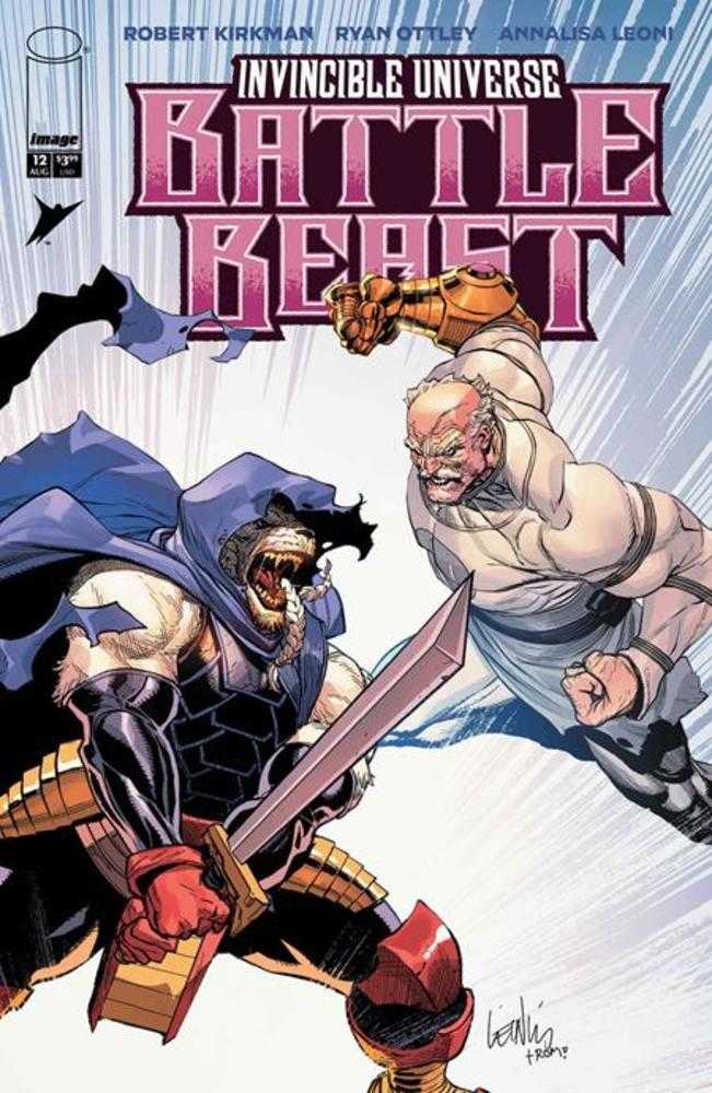 Invincible Universe Battle Beast #12 Cover B Leinil Yu & Romulo Fajardo Jr Variant | PREORDER