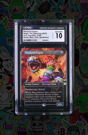 Wurmcoil Engine | MTG Secret Lair 2196 | Mythic Rare Foil Borderless | CGC 10