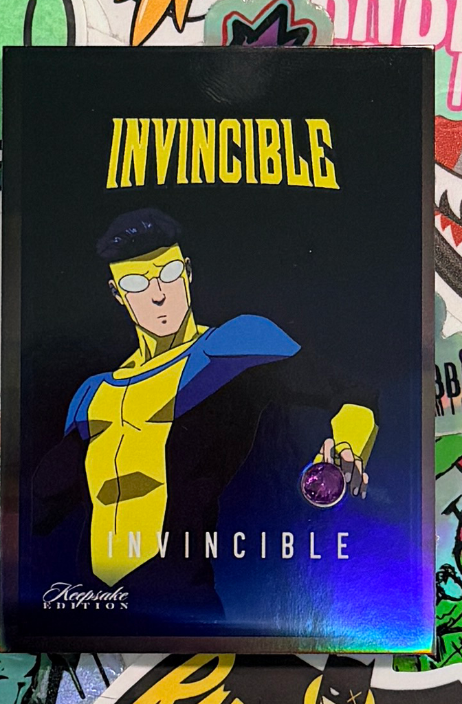 Invincible Keepsake Black Power Gemstone Card #291 Invincible