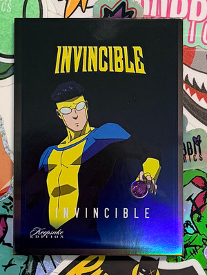 Invincible Keepsake Black Power Gemstone Card #291 Invincible