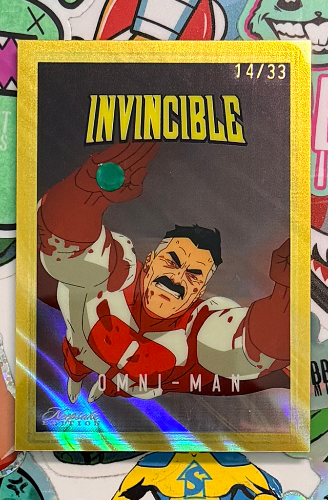 Invincible Keepsake GOLD 14/33  Power Gemstone Card #292 Omni-Man