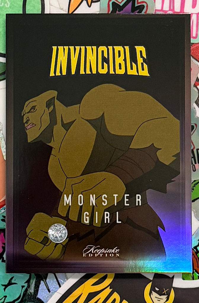 Invincible Keepsake Black Power Gemstone Card #296 Monster Girl