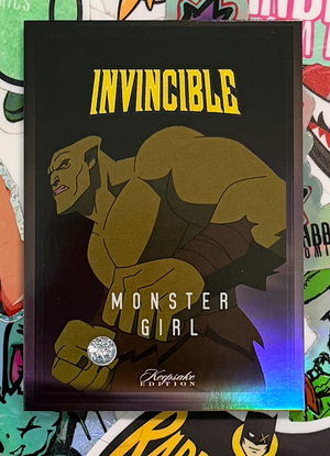 Invincible Keepsake Black Power Gemstone Card #296 Monster Girl