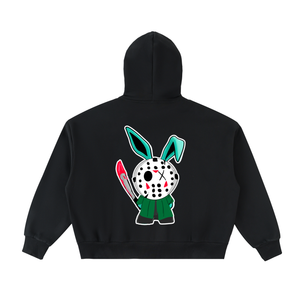 Variant Cover #004: The Hockey Mask Hare – Limited Edition Full-Zip Hoodie
