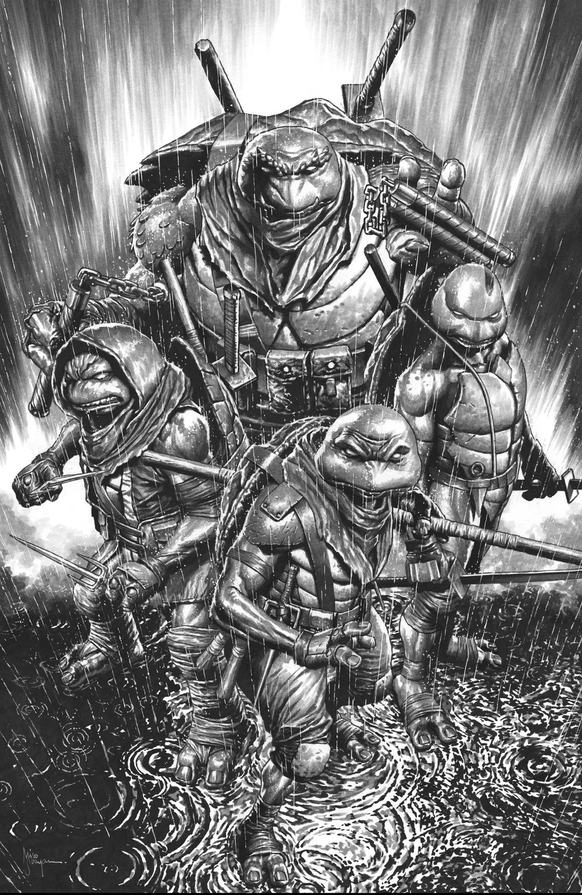 TMNT THE LAST RONIN RE-EVOLUTION #1 | MICO SUAYAN C2E2 EXCLUSIVE SKETC ...