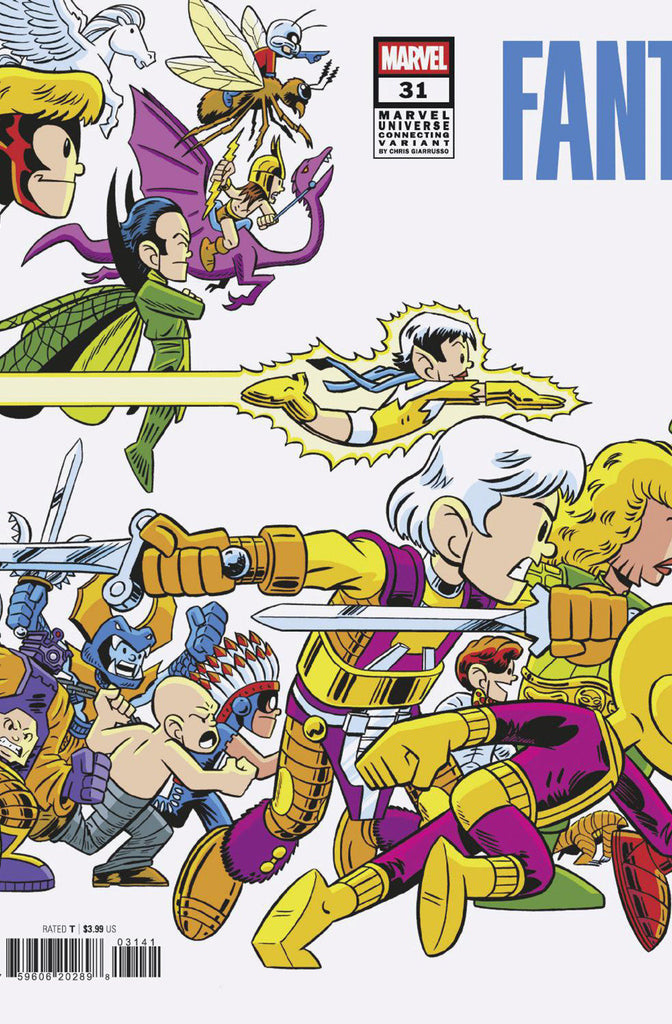 Fantastic Four #31 | Chris Giarrusso Marvel Universe Connecting Wrap Variant A [Doom]