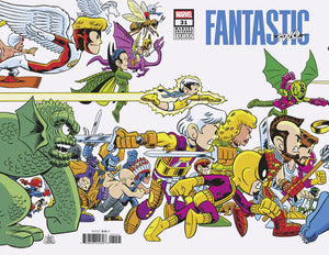 Fantastic Four #31 | Chris Giarrusso Marvel Universe Connecting Wrap Variant A [Doom]