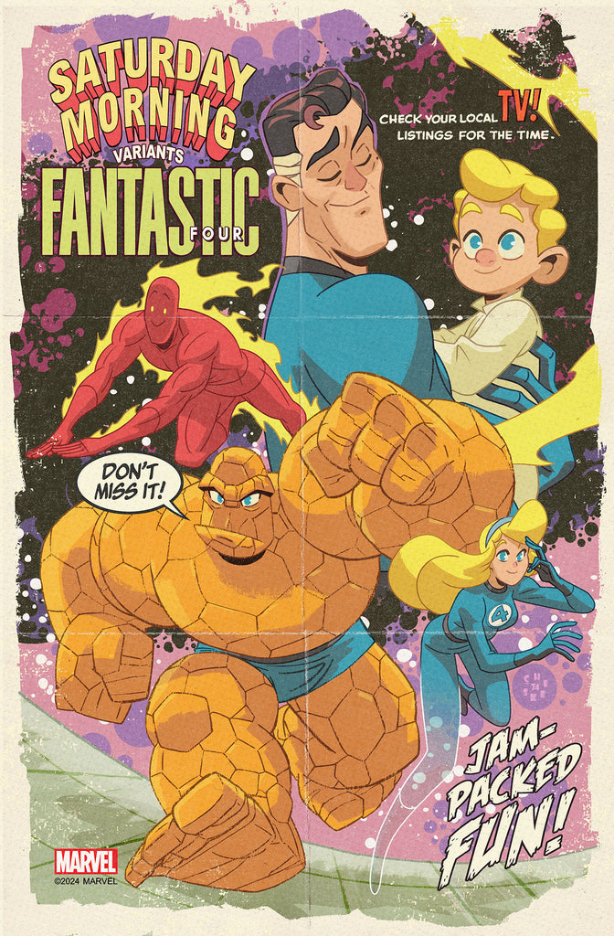 Fantastic Four #33 | Sean Galloway Saturday Morning Variant [Doom]