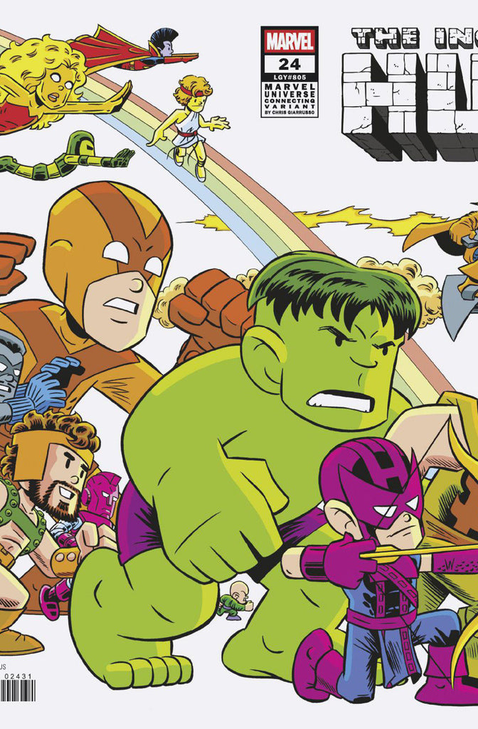 Incredible Hulk #24 | Chris Giarrusso Marvel Universe Connecting Wrap Variant E