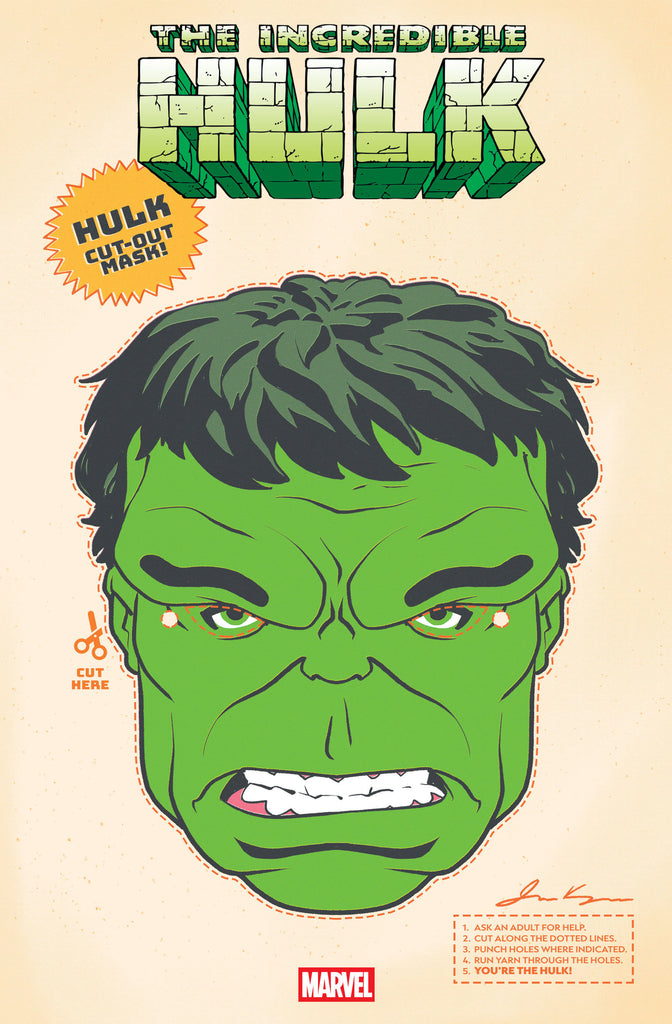 Incredible Hulk #29 Retro Halloween Mask Variant