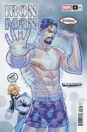 Iron Man #6 | Elizabeth Torque Invisible Variant