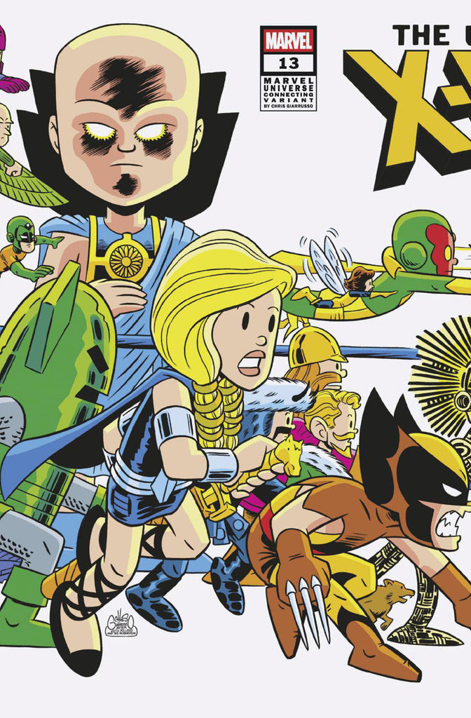 Uncanny X-Men #13 | Chris Giarrusso Marvel Universe Connecting Wrap Variant N