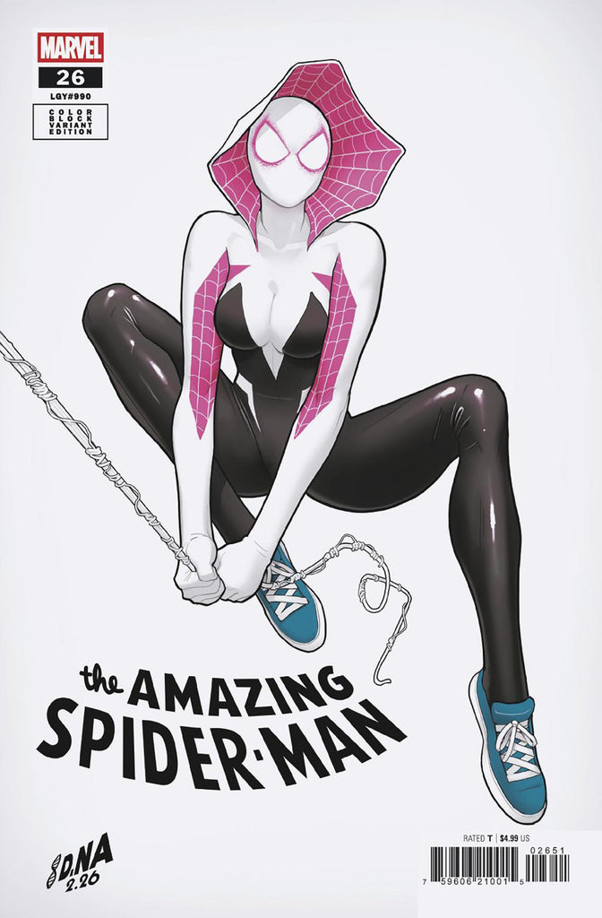 Amazing Spider-Man #26 David Nakayama Color Block White Variant [Ds]