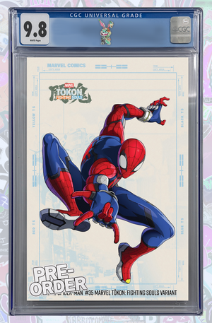AMAZING SPIDER-MAN #35 TOKON: FIGHTING SOULS | CGC 9.8 | PREORDER