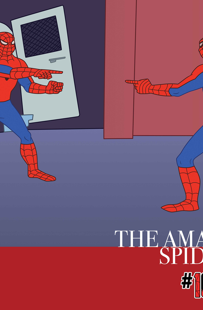 AMAZING SPIDER-MAN #1000 ANIMATION SPIDER-MAN 1967 WRAPAROUND VARIANT