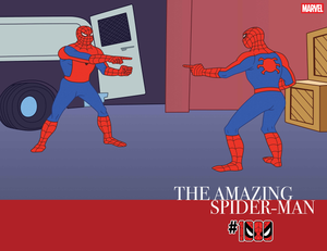 AMAZING SPIDER-MAN #1000 ANIMATION SPIDER-MAN 1967 WRAPAROUND VARIANT