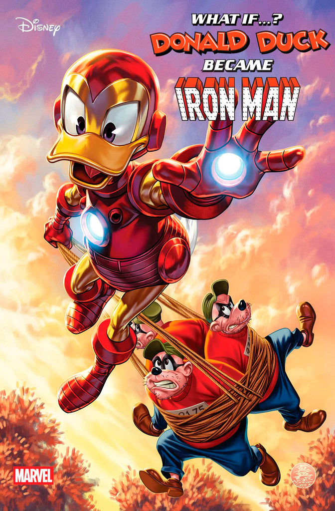 Marvel & Disney: What If...? Donald Duck Became Iron Man #1 | Mark Brooks Variant