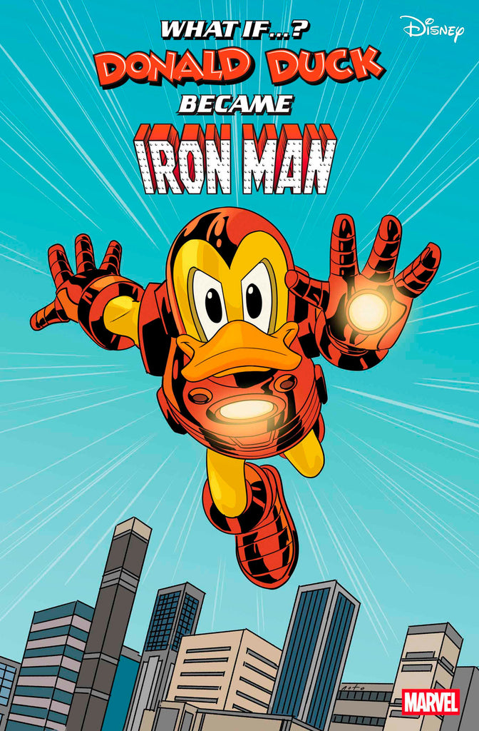 Marvel & Disney: What If...? Donald Duck Became Iron Man #1 | Phil Noto Variant
