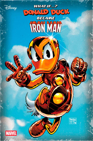 Marvel & Disney: What If...? Donald Duck Became Iron Man #1 | Dan Panosian Variant
