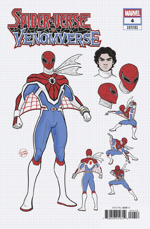 Spider-Verse vs. Venomverse #4 Luciano Vecchio Design 1:10 Ratio Variant