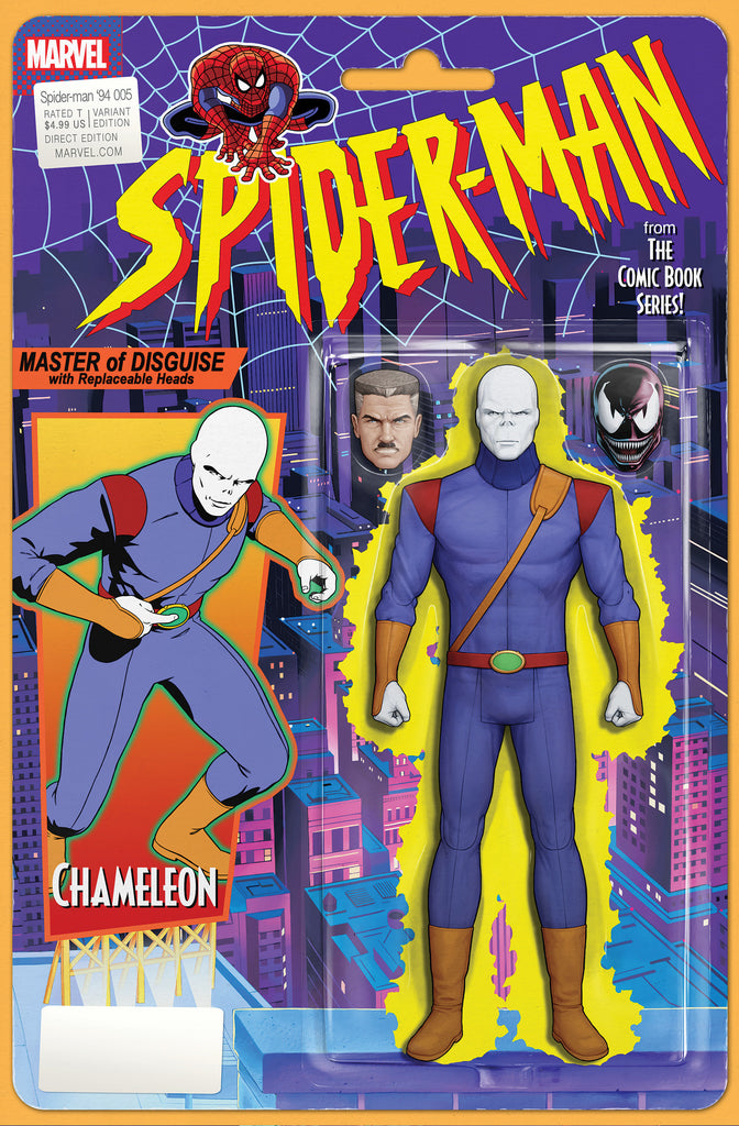 Spider-Man '94 #5 John Tyler Christopher Action Figure Variant