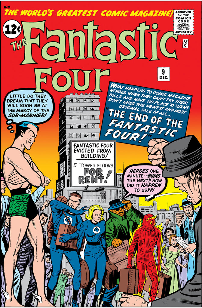 Fantastic Four #9 Facsimile Edition Foil Variant | PREORDER