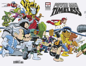Power Man: Timeless #3 | Chris Giarrusso Marvel Universe Connecting Wrap Variant J