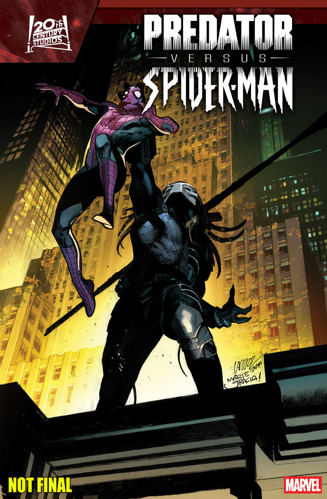 Predator vs. Spider-Man #1 | Pepe Larraz Promo Art Variant