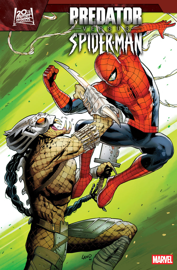 Predator vs. Spider-Man #1 | Greg Land Foil Variant
