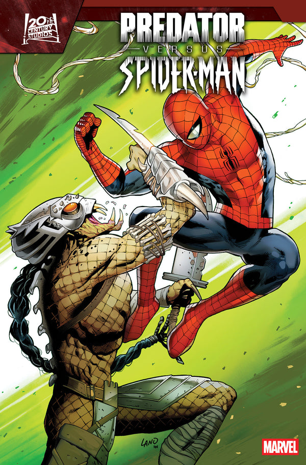 Predator vs. Spider-Man #1 | Greg Land Foil Variant | PREORDER