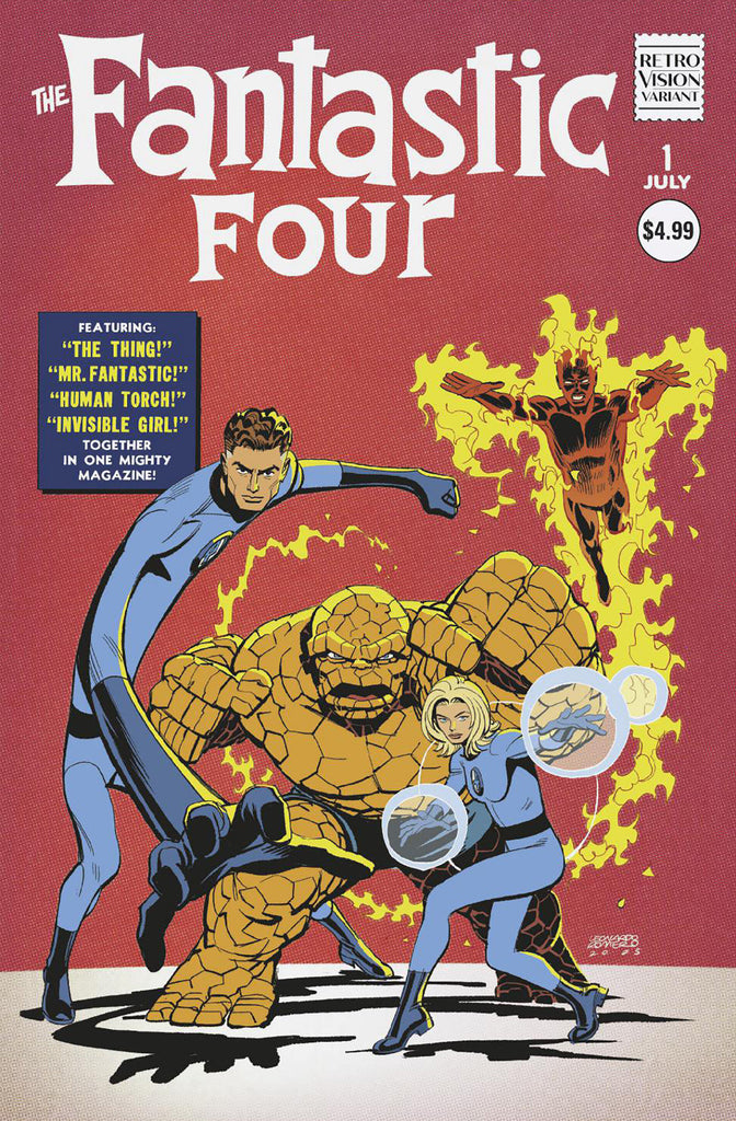 Fantastic Four #1 | Leonardo Romero Retrovision Variant