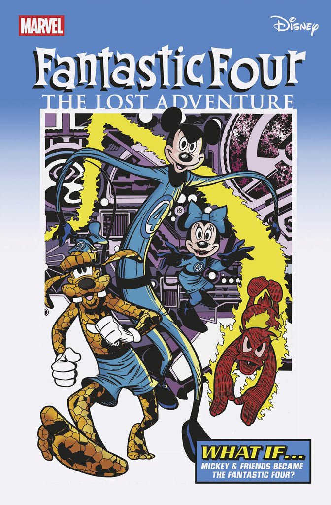 Fantastic Four #3 Vitale Mangiatordi Disney What If? Fantastic Four Homage Variant