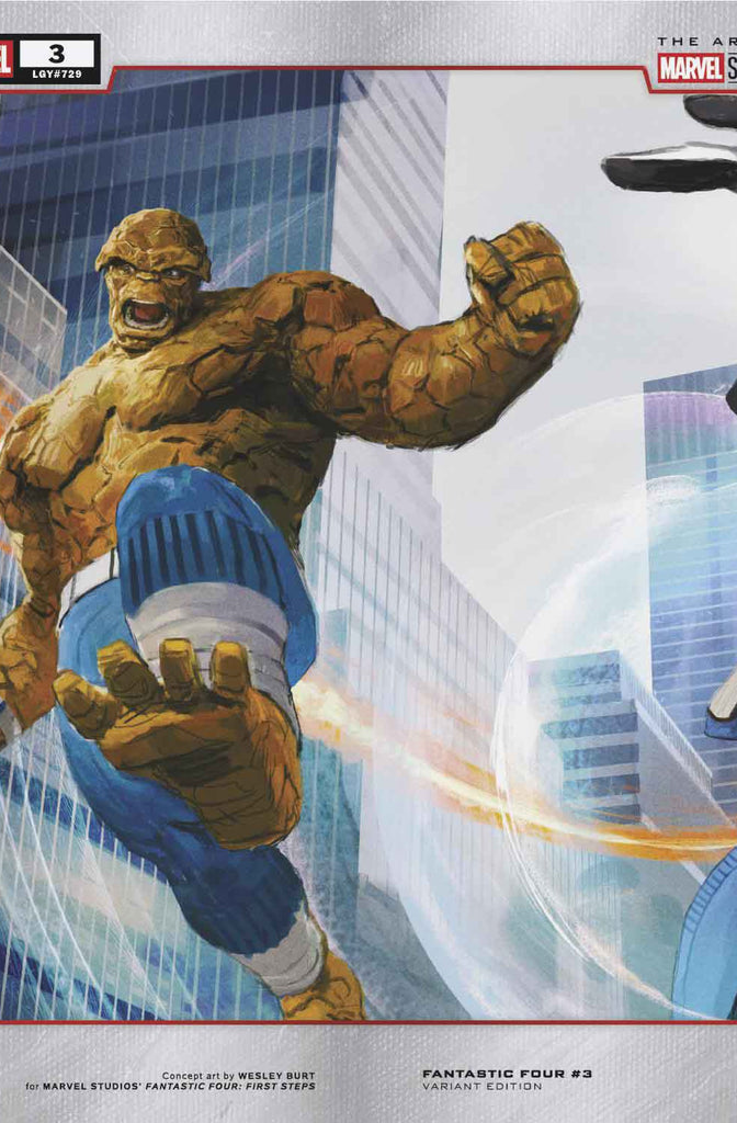 Fantastic Four #3 Wesley Burt Marvel Studios Wraparound Variant