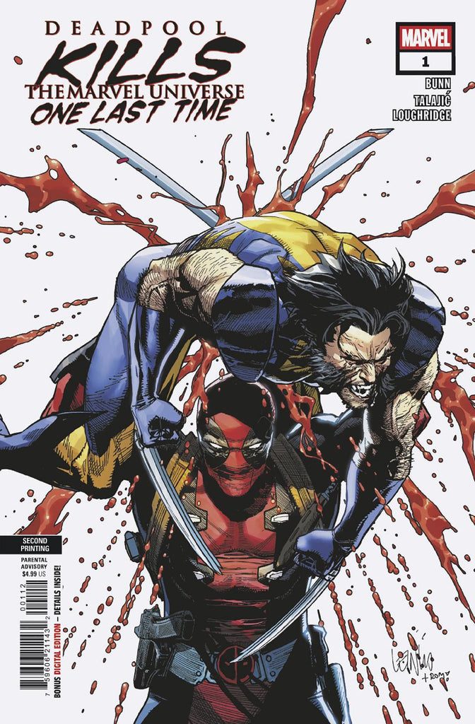 Deadpool Kills The Marvel Universe One Last Time #1 | Leinil Yu 2nd Print Variant