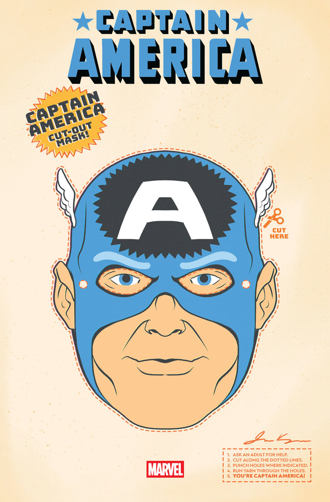 Captain America #3 Retro Halloween Mask Variant | PREORDER
