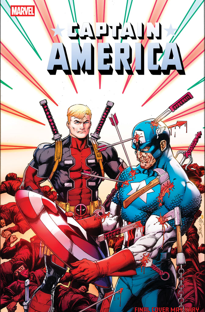 Captain America #9 Mark Bagley April Pool's Day Variant
