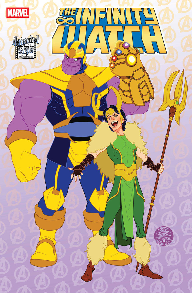 Infinity Watch #3 | Mark Brooks Animated-Style Variant