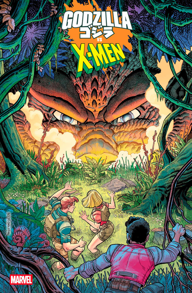 Godzilla vs. X-Men #1 | Nick Bradshaw Monster Homage Variant