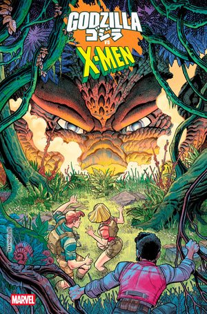 Godzilla vs. X-Men #1 | Nick Bradshaw Monster Homage Variant