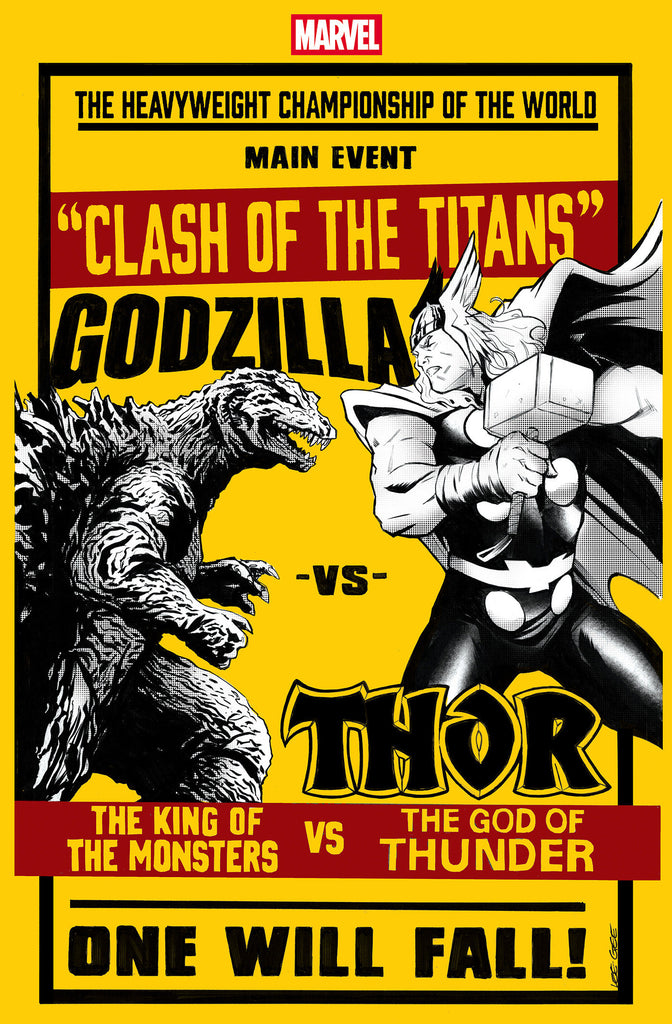 Godzilla vs. Thor #1 | Lee Garbett Versus Variant