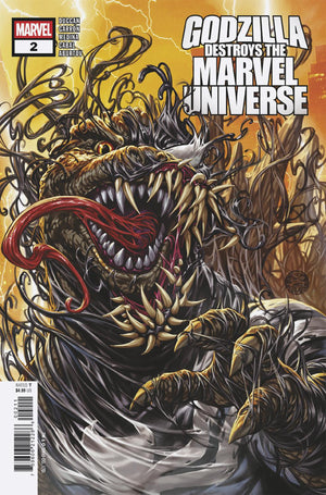 Godzilla Destroys The Marvel Universe #2 | PREORDER