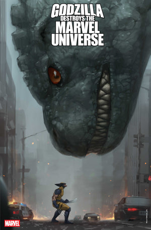 Godzilla Destroys The Marvel Universe #3 Jeehyung Lee Variant
