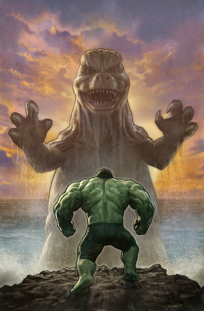 Godzilla vs. Hulk #1 | Stonehouse 1:100 Ratio Full Art Variant