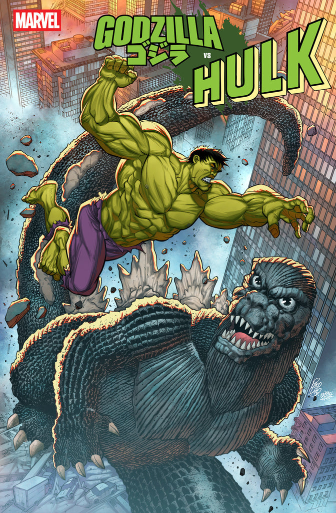Godzilla vs. Hulk #1 | Paco Diaz Variant
