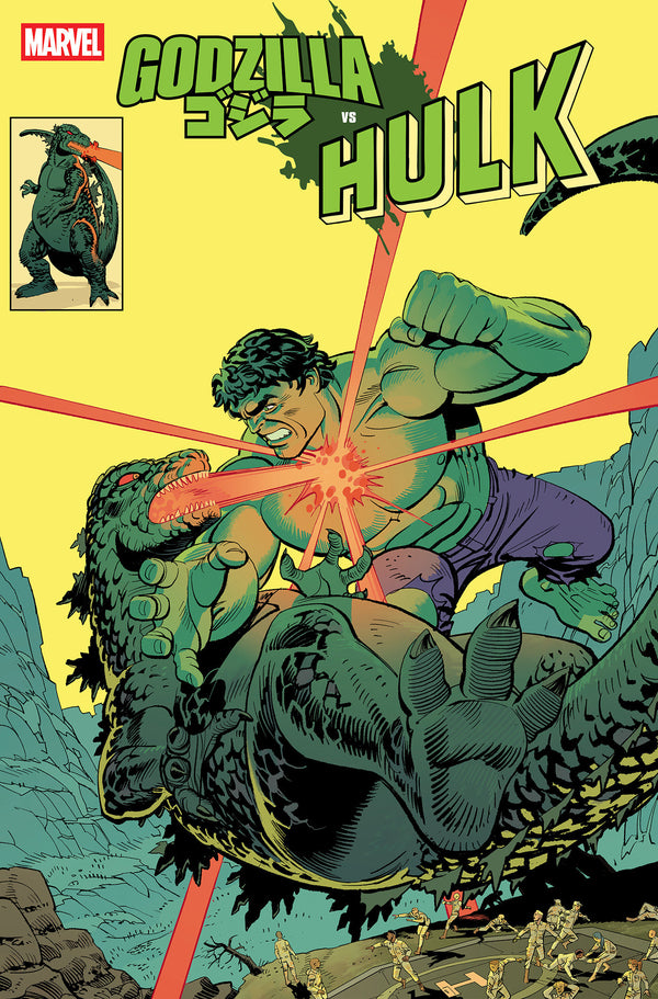 Godzilla vs. Hulk #1  | Leonardo Romero Godzilla King Of The Monsters Homage Variant | PREORDER