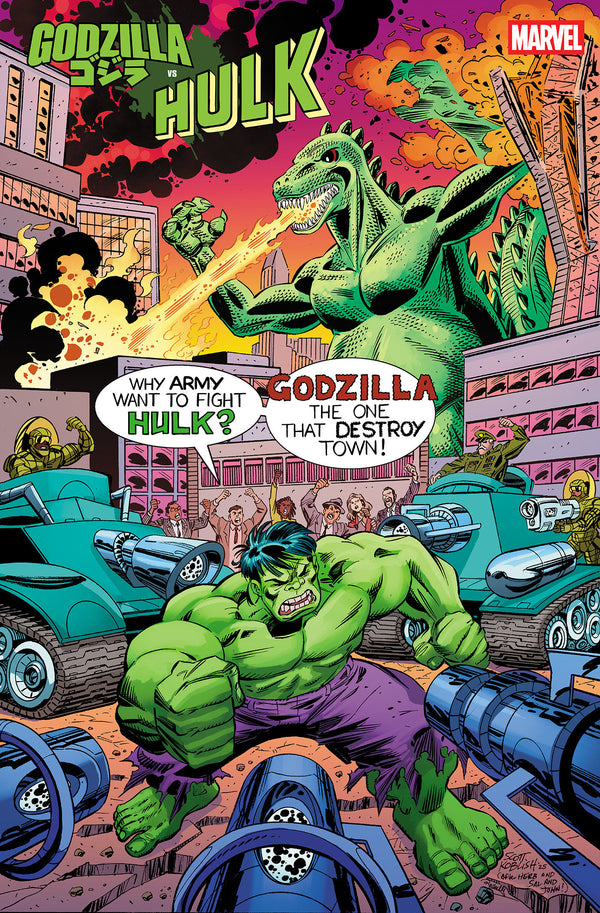 Godzilla vs. Hulk #1 | Scott Koblish Classic Variant | PREORDER