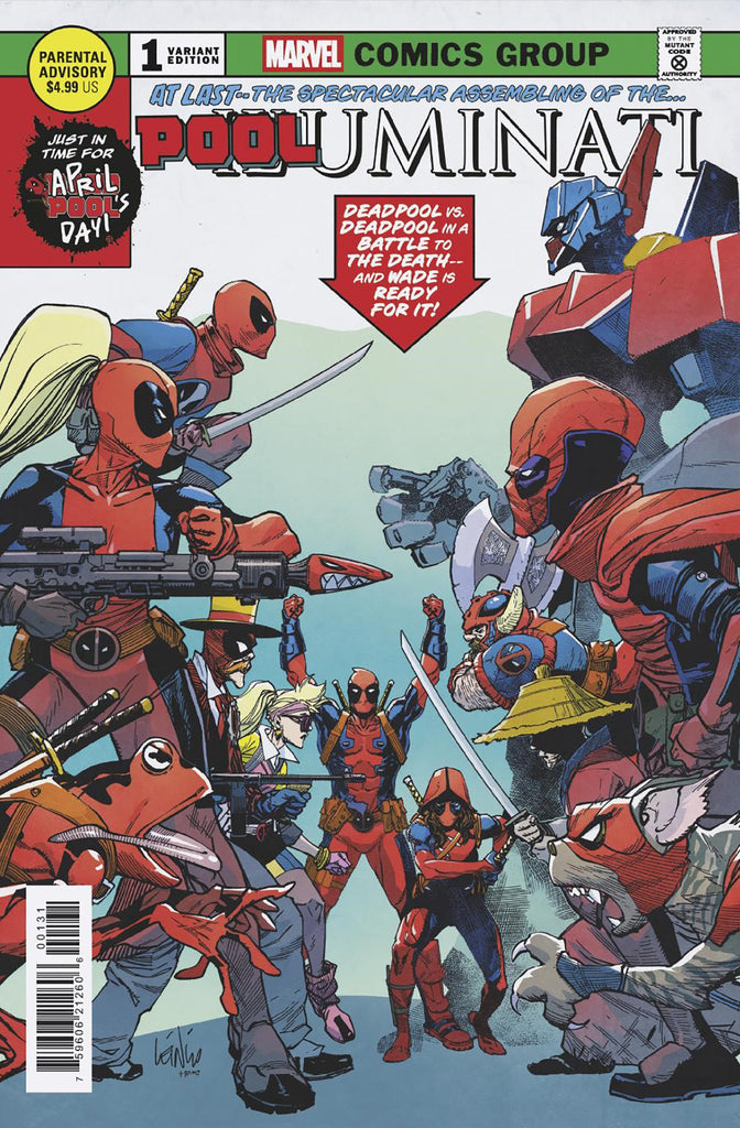 Pooluminati #1 | Leinil Yu Variant