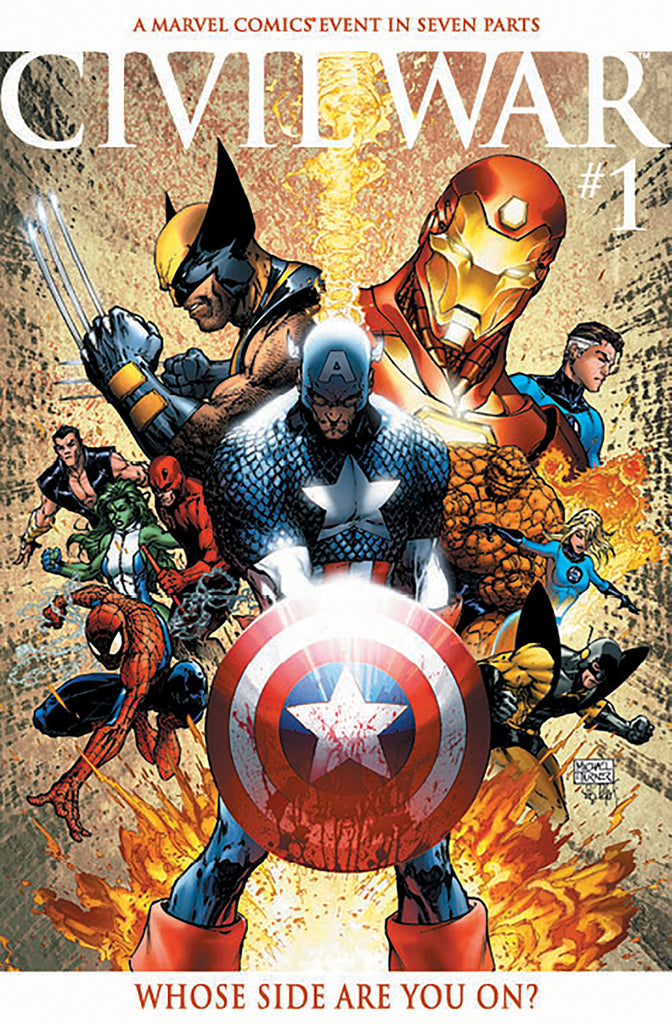 Civil War #1 | Facsimile Edition Michael Turner Foil Variant | PREORDER